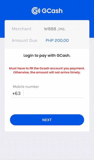 🌐Step 3: Enter the phone number you registered with GCash to log in. 