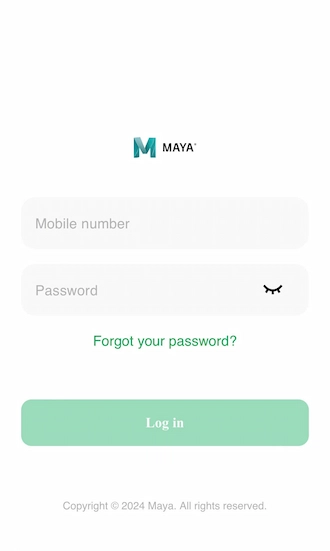 🌐Step 3: Log in to your PayMaya account and make payment. 